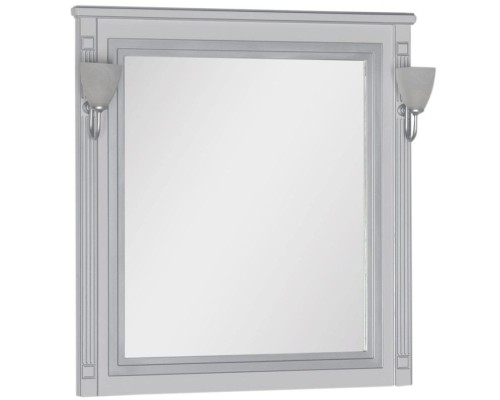 Комплект мебели для ванной Aquanet Паола 90 182133 Белый Серебро