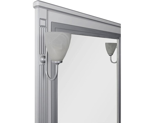 Комплект мебели для ванной Aquanet Паола 90 182133 Белый Серебро