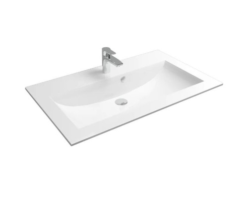 Комплект мебели для ванной Aquanet Паола 90 182133 Белый Серебро