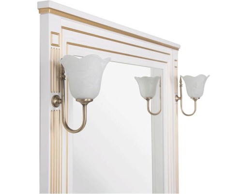 Комплект мебели для ванной Aquanet Паола 90 187844 Белый Золото