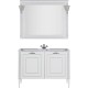 Комплект мебели для ванной Aquanet Паола 120 182131 Белый Серебро