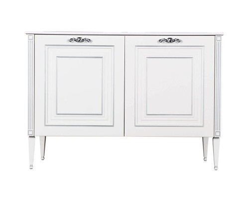 Комплект мебели для ванной Aquanet Паола 120 182131 Белый Серебро