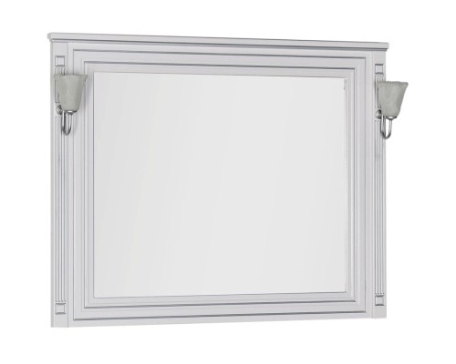 Комплект мебели для ванной Aquanet Паола 120 182131 Белый Серебро