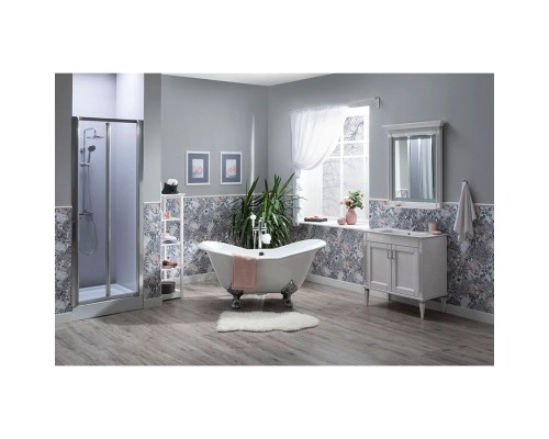 Комплект мебели для ванной Aquanet Селена 105 233125 Белый Серебро