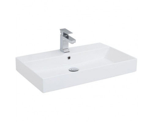 Комплект мебели для ванной Aquanet Бруклин 60 207803 подвесной Белый глянец