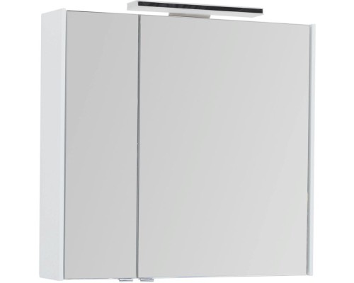 Комплект мебели для ванной Aquanet Бруклин 85 207801 подвесной Белый глянец