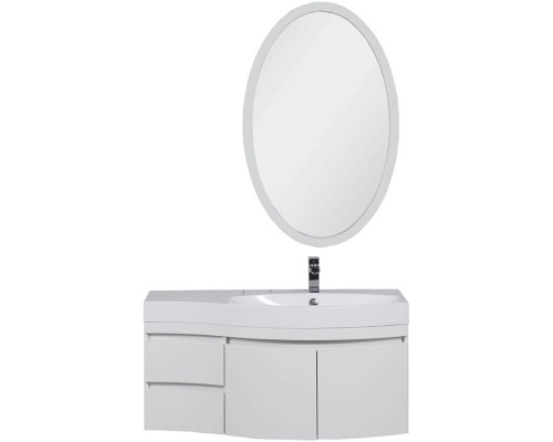 Комплект мебели для ванной Aquanet Опера 115 R 169418 Белый