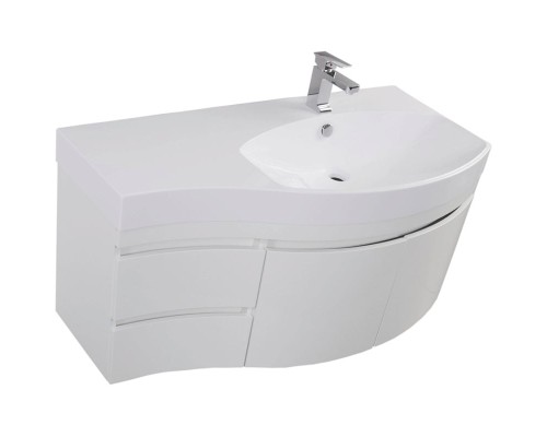 Комплект мебели для ванной Aquanet Опера 115 R 169418 Белый