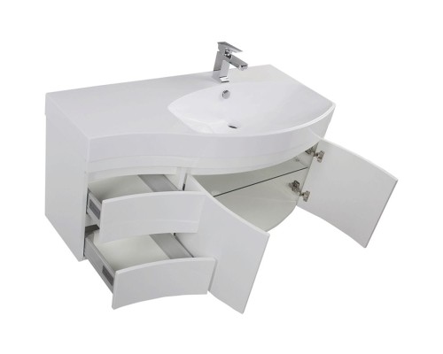 Комплект мебели для ванной Aquanet Опера 115 R 169418 Белый
