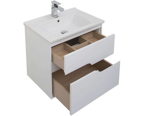 Комплект мебели для ванной Aquanet Модена 65 199304 Белый глянец