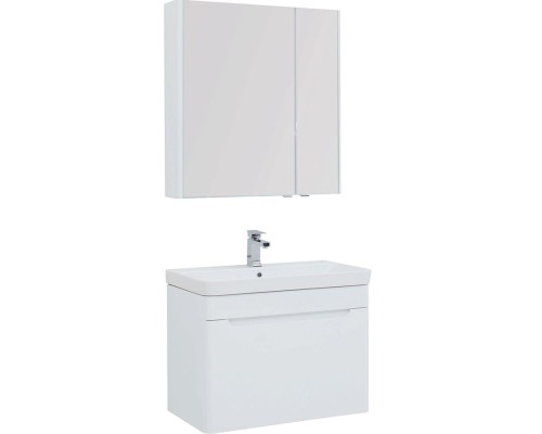 Комплект мебели для ванной Aquanet София 80 203650 подвесной Белый