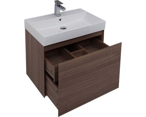 Комплект мебели для ванной Aquanet Нью-Йорк 70 211660 подвесной Шпон Орех