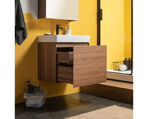 Комплект мебели для ванной Aquanet Нью-Йорк 70 211660 подвесной Шпон Орех