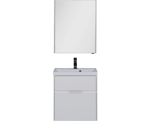 Комплект мебели для ванной Aquanet Латина 60 180121 подвесной Белый