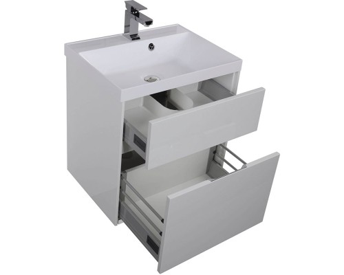 Комплект мебели для ванной Aquanet Латина 60 180121 подвесной Белый