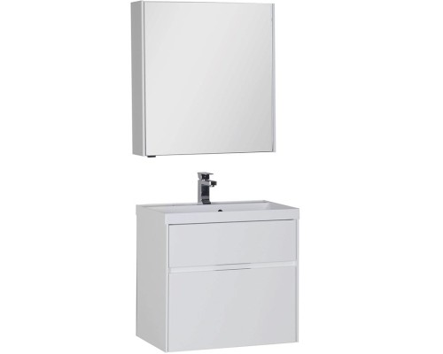 Комплект мебели для ванной Aquanet Латина 70 180123 подвесной Белый