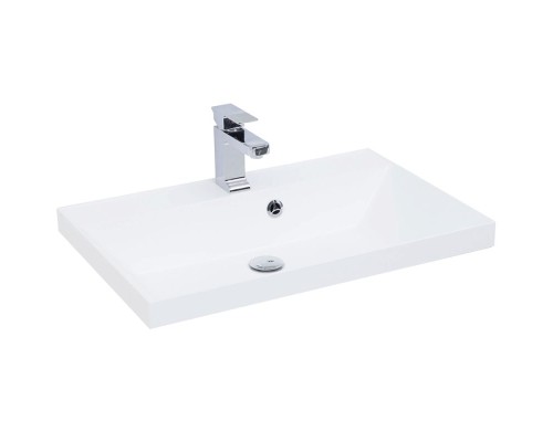 Комплект мебели для ванной Aquanet Гласс 70 240464 подвесной Белый