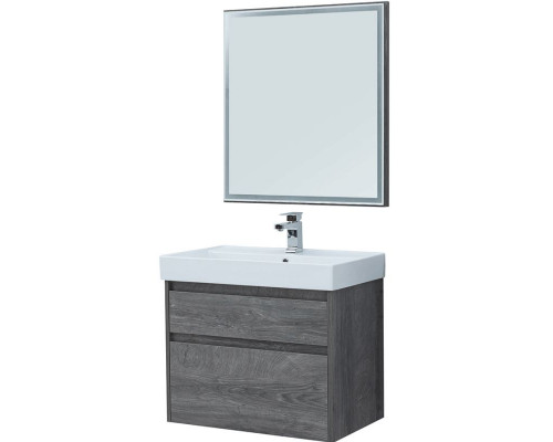 Комплект мебели для ванной Aquanet Nova Lite 75 242904 подвесной Дуб рошелье