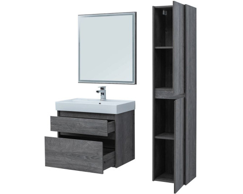 Комплект мебели для ванной Aquanet Nova Lite 75 242904 подвесной Дуб рошелье