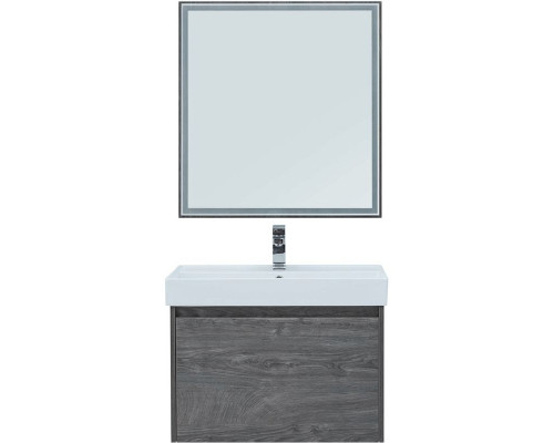 Комплект мебели для ванной Aquanet Nova Lite 75 242295 подвесной Дуб рошелье