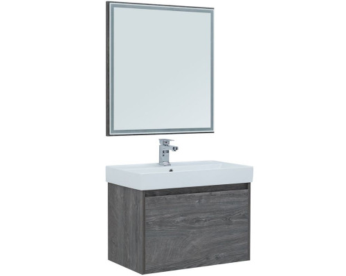 Комплект мебели для ванной Aquanet Nova Lite 75 242295 подвесной Дуб рошелье