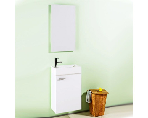 Комплект мебели для ванной Aqwella Мастер-Бокс Леон 40 Mb-L.00.04 Белый