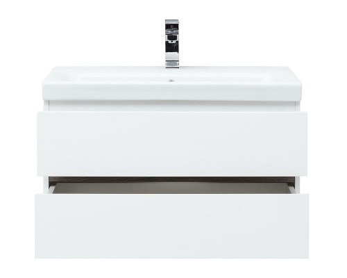 Комплект мебели для ванной Aquanet Беркли 80 258909 подвесной Белый Дуб рошелье