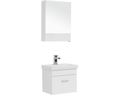 Комплект мебели для ванной Aquanet Нота 50 254063 Белый