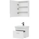 Комплект мебели для ванной Aquanet Нота 50 254063 Белый