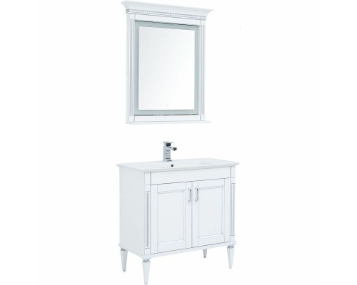 Комплект мебели для ванной Aquanet Селена 70 273433 Белый Серебро