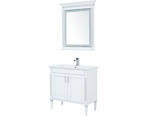 Комплект мебели для ванной Aquanet Селена 70 273433 Белый Серебро