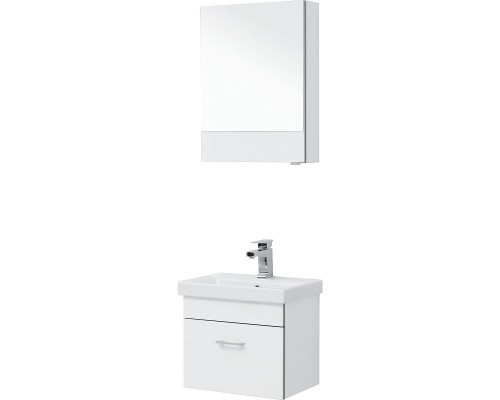 Комплект мебели для ванной Aquanet Верона 50 254065 подвесной Белый
