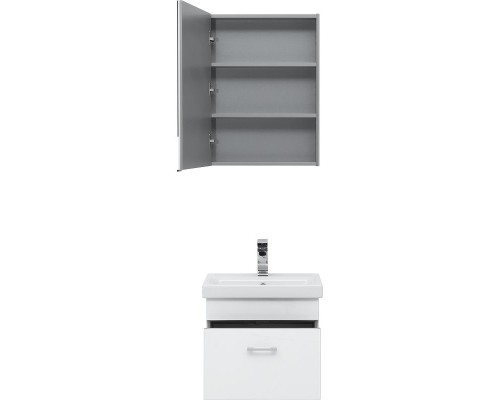 Комплект мебели для ванной Aquanet Верона 50 254065 подвесной Белый