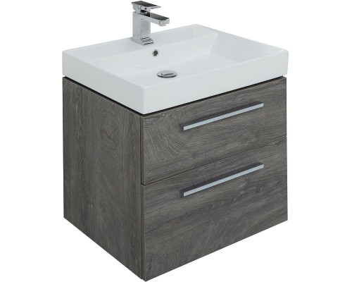 Комплект мебели для ванной Aquanet Nova 60 246281 подвесной Дуб рошелье