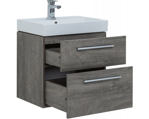 Комплект мебели для ванной Aquanet Nova 60 246281 подвесной Дуб рошелье