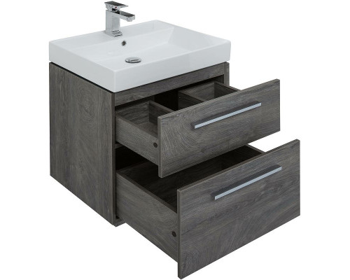 Комплект мебели для ванной Aquanet Nova 60 246281 подвесной Дуб рошелье