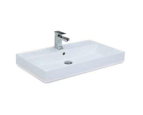 Комплект мебели для ванной Aquanet Nova 75 243255 подвесной Белый глянец