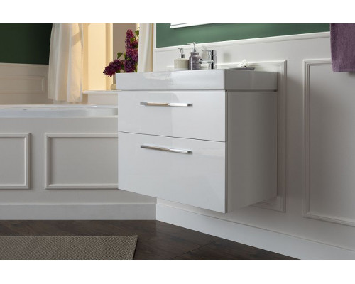 Комплект мебели для ванной Aquanet Nova 75 243255 подвесной Белый глянец