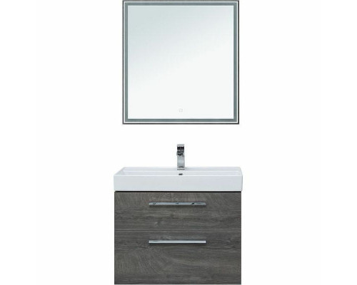 Комплект мебели для ванной Aquanet Nova 75 243251 подвесной Дуб рошелье