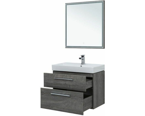 Комплект мебели для ванной Aquanet Nova 75 243251 подвесной Дуб рошелье