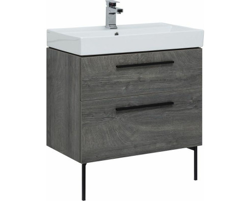 Комплект мебели для ванной Aquanet Nova 75 243251 подвесной Дуб рошелье