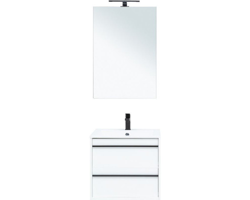 Комплект мебели для ванной Aquanet Lino 60 271951 подвесной Белый матовый