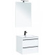 Комплект мебели для ванной Aquanet Lino 60 271951 подвесной Белый матовый