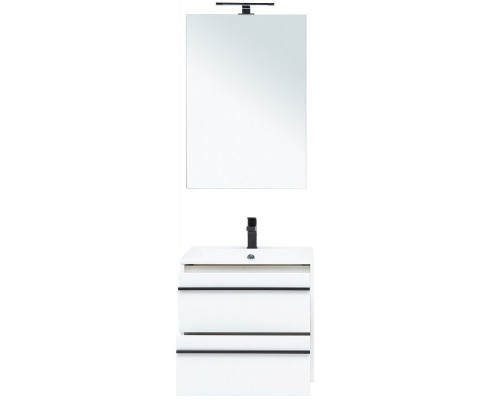 Комплект мебели для ванной Aquanet Lino 60 271951 подвесной Белый матовый