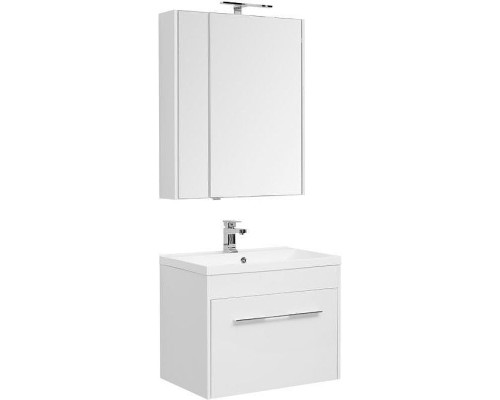 Комплект мебели для ванной Aquanet Августа 75 287683 подвесной Белый