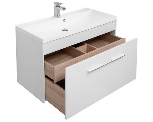 Комплект мебели для ванной Aquanet Августа 100 287677 подвесной Белый