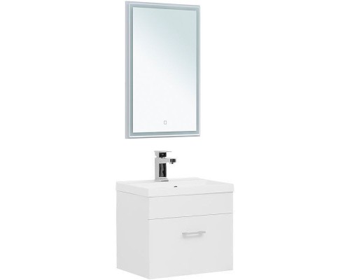 Комплект мебели для ванной Aquanet Нота 50 287699 подвесной Белый