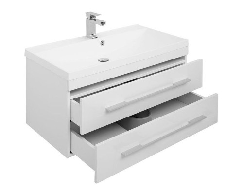 Комплект мебели для ванной Aquanet Нота 90 287702 подвесной Белый