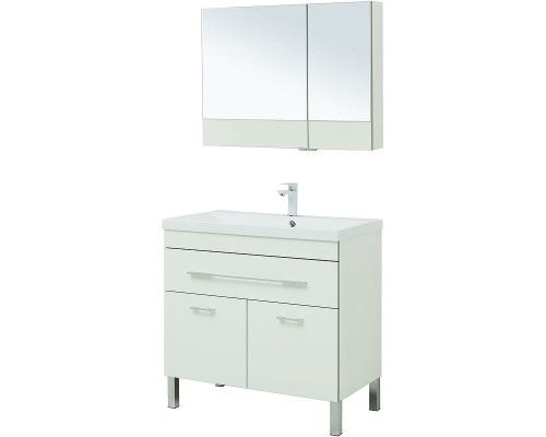 Комплект мебели для ванной Aquanet Верона 90 287661 Белый