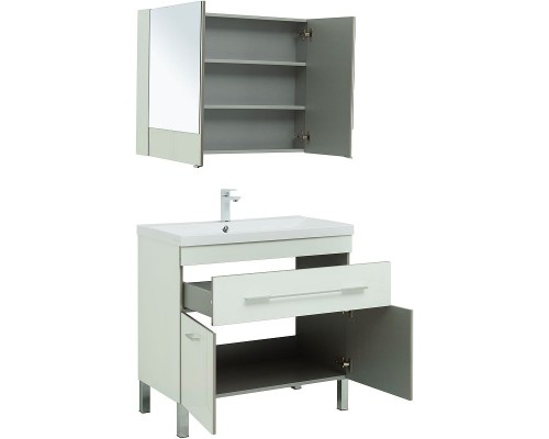 Комплект мебели для ванной Aquanet Верона 90 287661 Белый